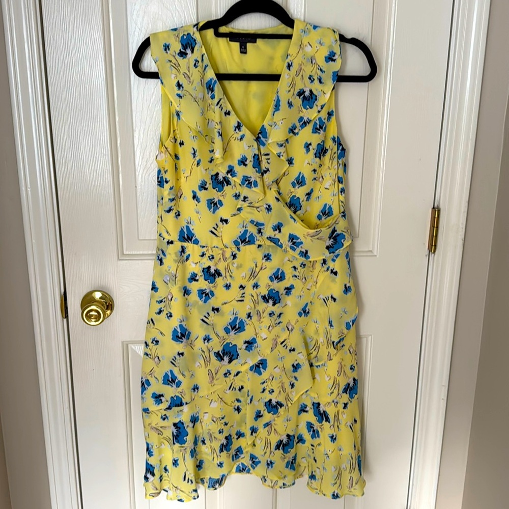 The Limited Floral Wrap Top Dress/Easter!